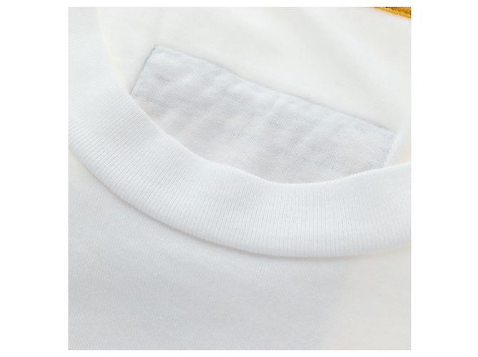 Dolce & Gabbana Camiseta de manga corta de algodón DOLCE&GABBANA Jujutsu Kaisen Panda Auth 167562M Blanco Amarillo - vista 16