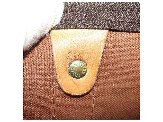 LOUIS VUITTON Monogram Keepall 50 Boston Bag M41426 LV Auth 197861 Monogramm - Ansicht 20