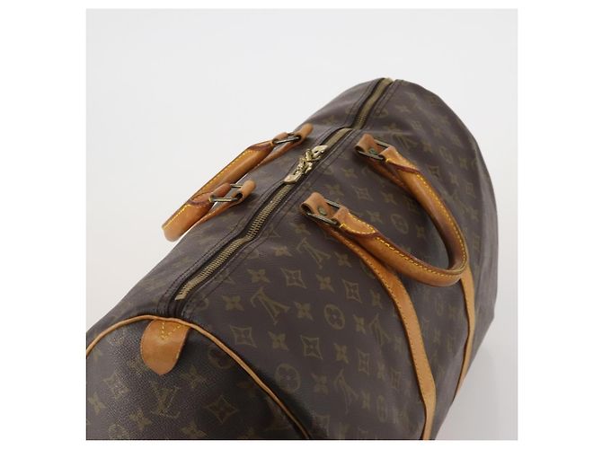 LOUIS VUITTON Monogram Keepall 50 Boston Bag M41426 LV Auth 197861 Monogramm - Ansicht 6