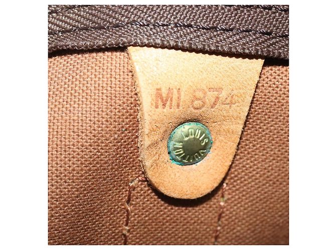 LOUIS VUITTON Monogram Keepall 60 Boston Bag M41422 LV Auth 197828 Monogramm - Ansicht 22