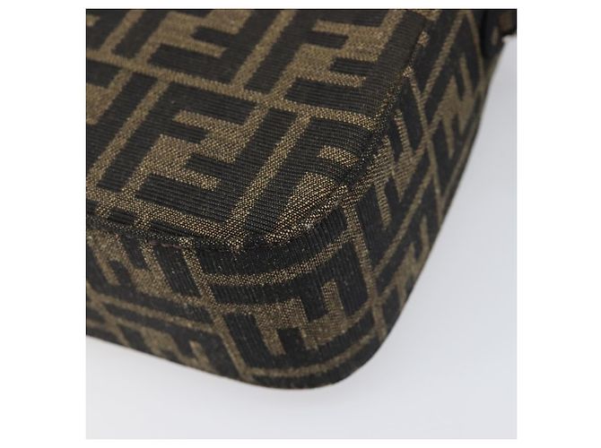 FENDI x FRGMT x POKEMON Mamma Baguette Kairyu Zucca Brown 8BR600 Auth 167552SM Marrone Argento - vista 14
