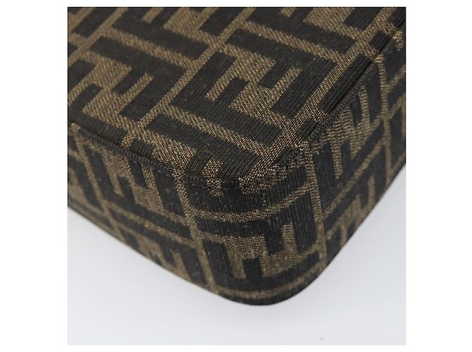FENDI x FRGMT x POKEMON Mamma Baguette Kairyu Zucca Brown 8BR600 Auth 167552SM Marrone Argento - vista 15