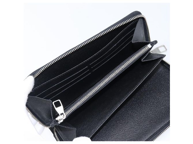 LOUIS VUITTON Damier Grafitte Zippy Organizer Long Wallet N63077 LV Auth 202603 Damier ebene - vista 17