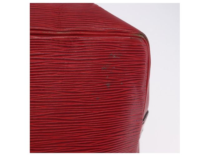 Borsa a tracolla LOUIS VUITTON Epi Petit Noe Rossa M44107 LV Auth ka5541 Rosso - vista 16