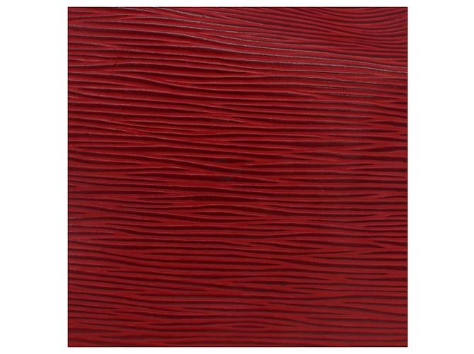 Borsa a tracolla LOUIS VUITTON Epi Petit Noe Rossa M44107 LV Auth ka5541 Rosso - vista 3