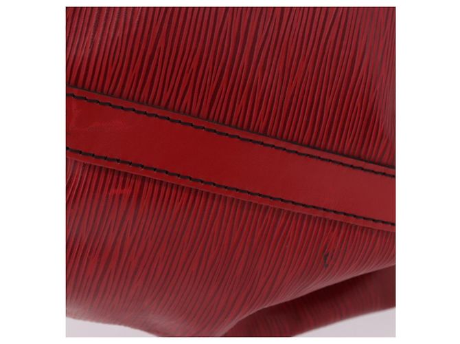 Borsa a tracolla LOUIS VUITTON Epi Petit Noe Rossa M44107 LV Auth ka5541 Rosso - vista 5