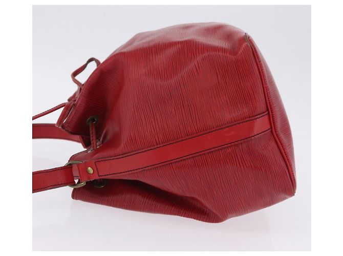 Borsa a tracolla LOUIS VUITTON Epi Petit Noe Rossa M44107 LV Auth ka5541 Rosso - vista 7