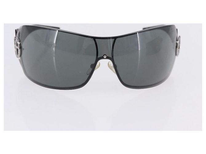 Occhiali da sole GUCCI Giorgio Armani Plastica Set da 2 Nero Marrone Auth bs36929 - vista 10