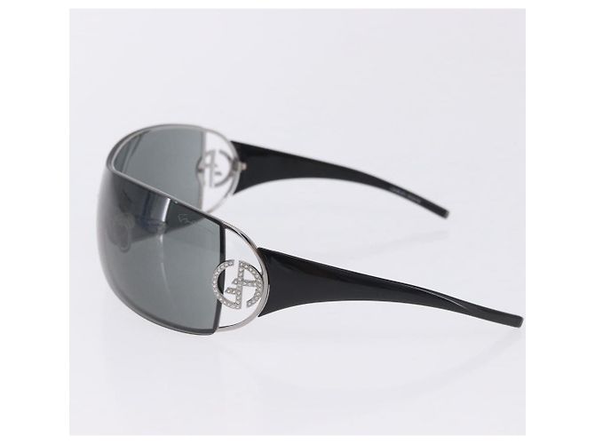 Occhiali da sole GUCCI Giorgio Armani Plastica Set da 2 Nero Marrone Auth bs36929 - vista 14
