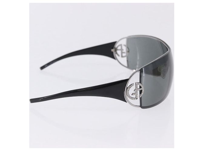 Occhiali da sole GUCCI Giorgio Armani Plastica Set da 2 Nero Marrone Auth bs36929 - vista 15