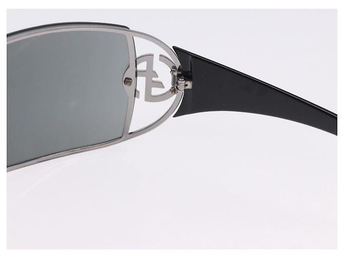 Occhiali da sole GUCCI Giorgio Armani Plastica Set da 2 Nero Marrone Auth bs36929 - vista 17