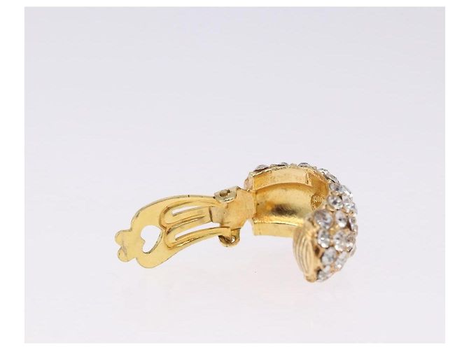 Orecchini Christian Dior metallo set da 3 tono oro Auth SW2808 - vista 12