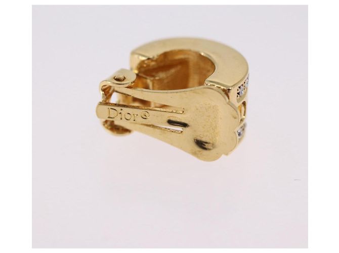 Orecchini Christian Dior metallo set da 3 tono oro Auth SW2808 - vista 16