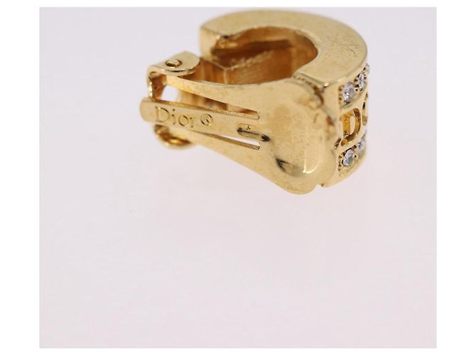 Orecchini Christian Dior metallo set da 3 tono oro Auth SW2808 - vista 18