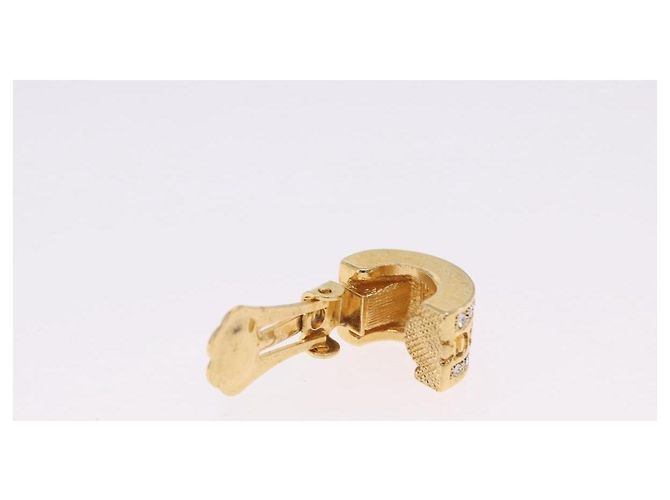 Orecchini Christian Dior metallo set da 3 tono oro Auth SW2808 - vista 19