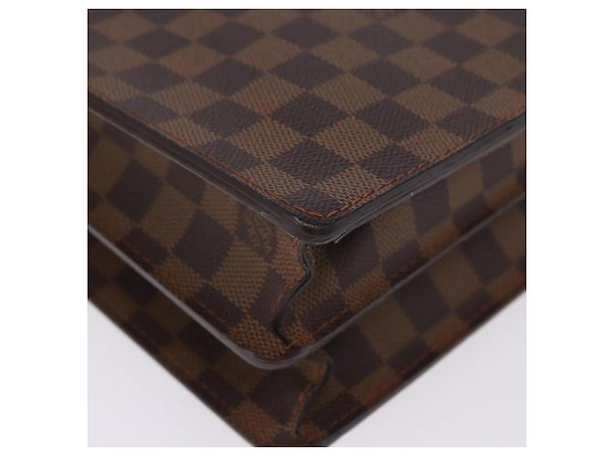 LOUIS VUITTON Damier Ebene Serviette Ambassador Business Bag LV Auth 199355V - vista 17