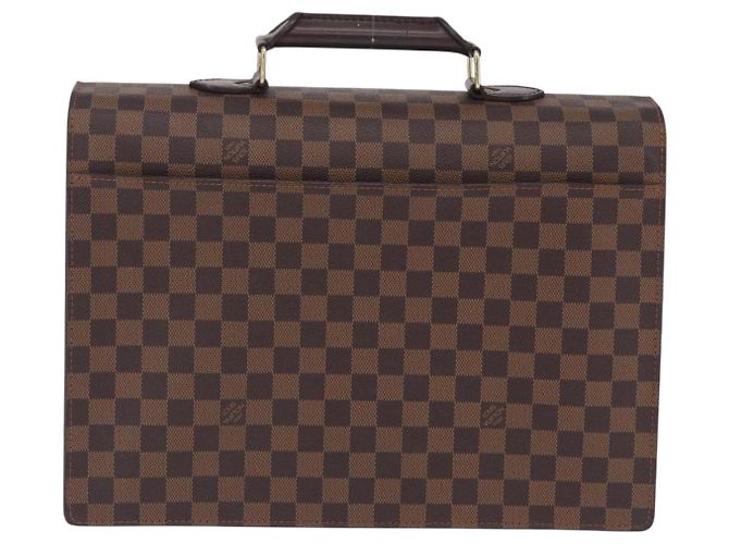LOUIS VUITTON Damier Ebene Serviette Ambassador Business Bag LV Auth 199355V - vista 2