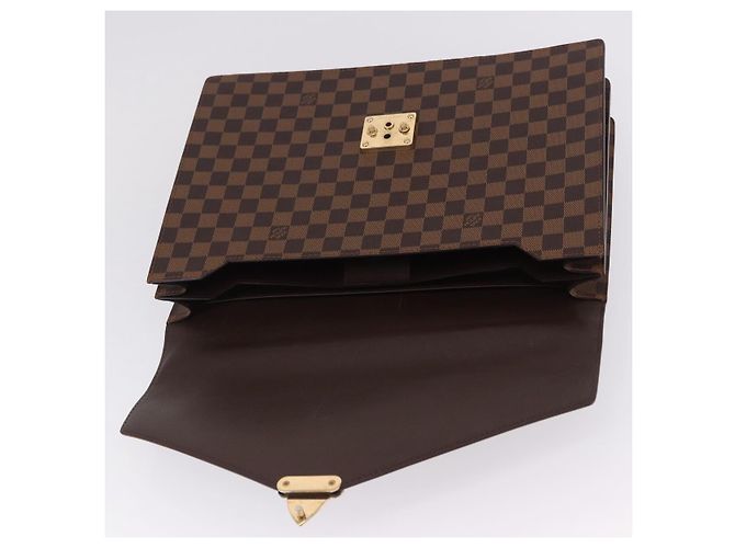 LOUIS VUITTON Damier Ebene Serviette Ambassador Business Bag LV Auth 199355V - vista 20