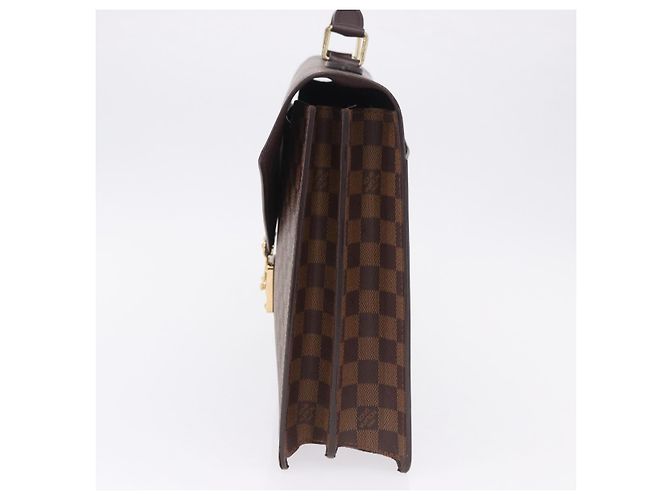 LOUIS VUITTON Damier Ebene Serviette Ambassador Business Bag LV Auth 199355V - vista 3
