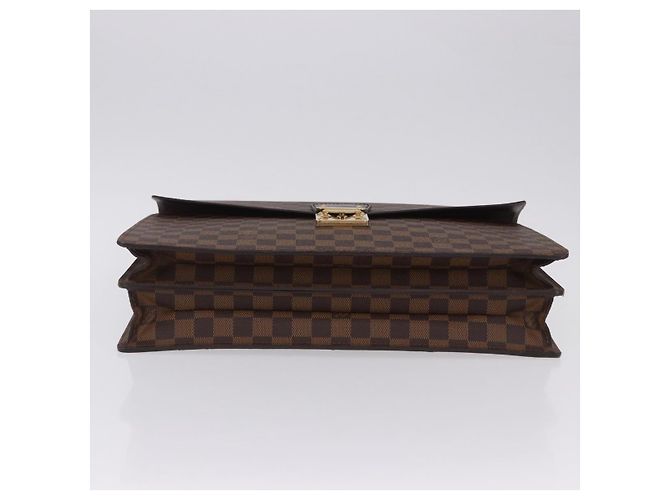 LOUIS VUITTON Damier Ebene Serviette Ambassador Business Bag LV Auth 199355V - vista 5