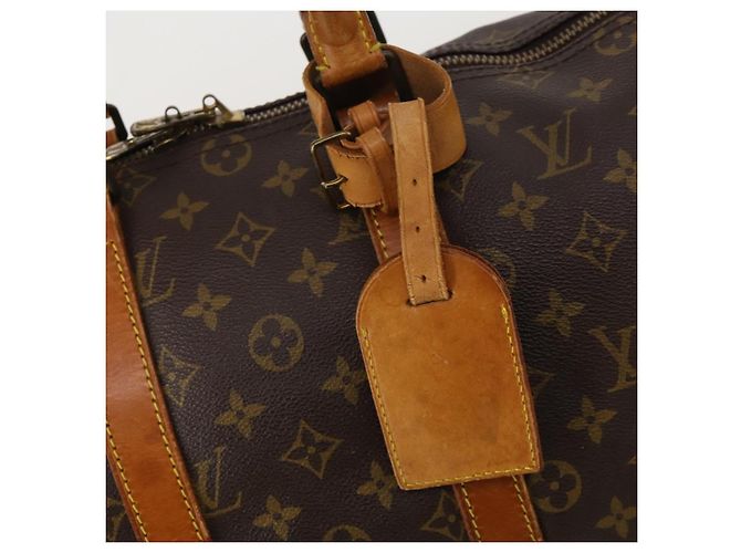 LOUIS VUITTON Monogram Keepall 45 Boston Bag M41428 LV Auth 198953 Monogramma - vista 17