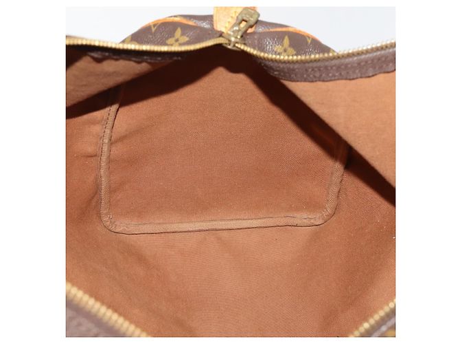 LOUIS VUITTON Monogram Keepall 45 Boston Bag M41428 LV Auth 198953 Monogramma - vista 20