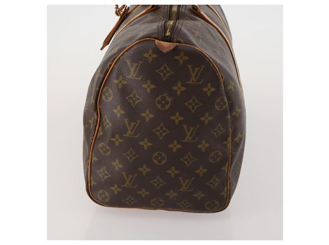 LOUIS VUITTON Monogram Keepall 45 Boston Bag M41428 LV Auth 198953 Monogramma - vista 4