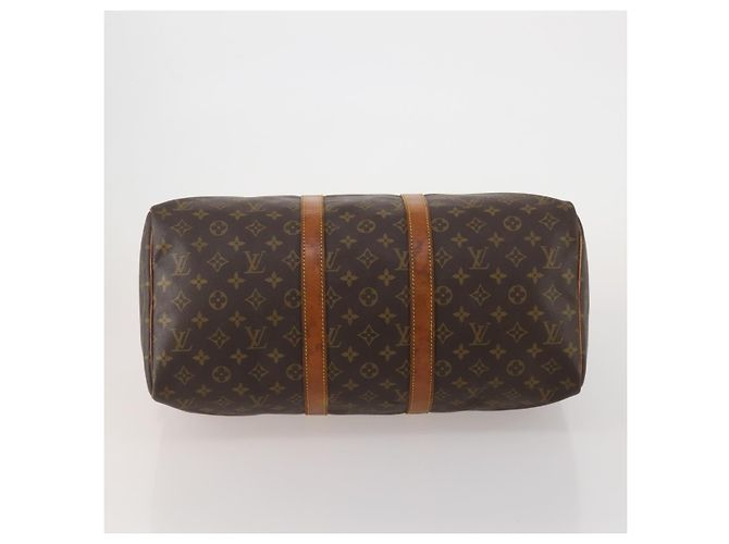LOUIS VUITTON Monogram Keepall 45 Boston Bag M41428 LV Auth 198953 Monogramma - vista 9