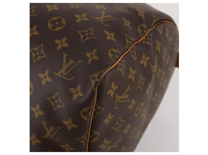 LOUIS VUITTON Monogram Keepall 55 Boston Bag M41424 LV Auth 196969V Monogramma - vista 10