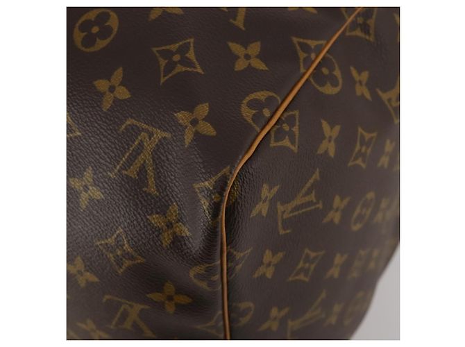 LOUIS VUITTON Monogram Keepall 55 Boston Bag M41424 LV Auth 196969V Monogramma - vista 12
