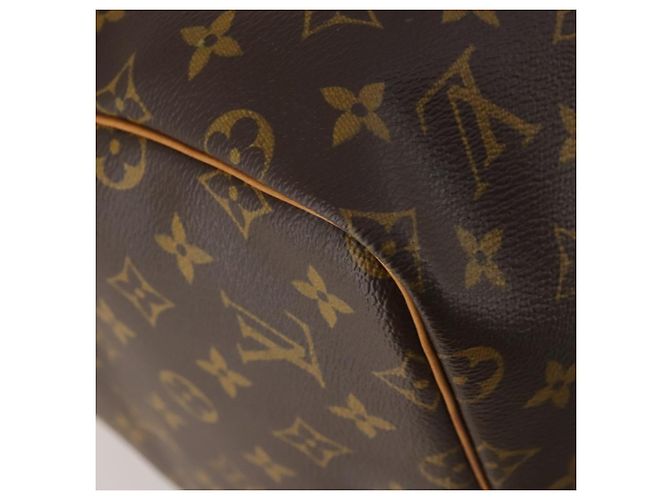 LOUIS VUITTON Monogram Keepall 55 Boston Bag M41424 LV Auth 196969V Monogramma - vista 13