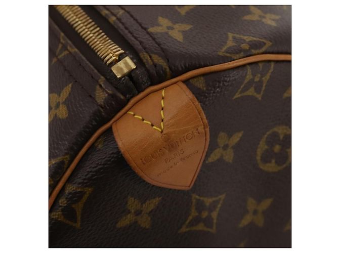 LOUIS VUITTON Monogram Keepall 55 Boston Bag M41424 LV Auth 196969V Monogramma - vista 15