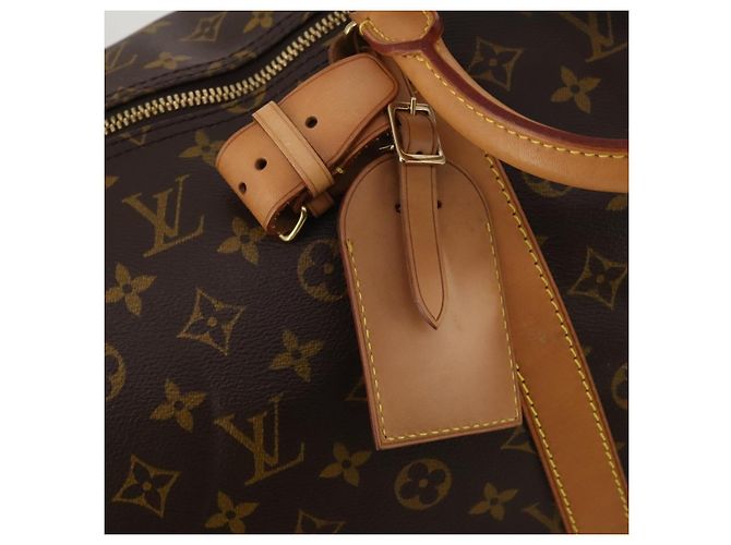 LOUIS VUITTON Monogram Keepall 55 Boston Bag M41424 LV Auth 196969V Monogramma - vista 16