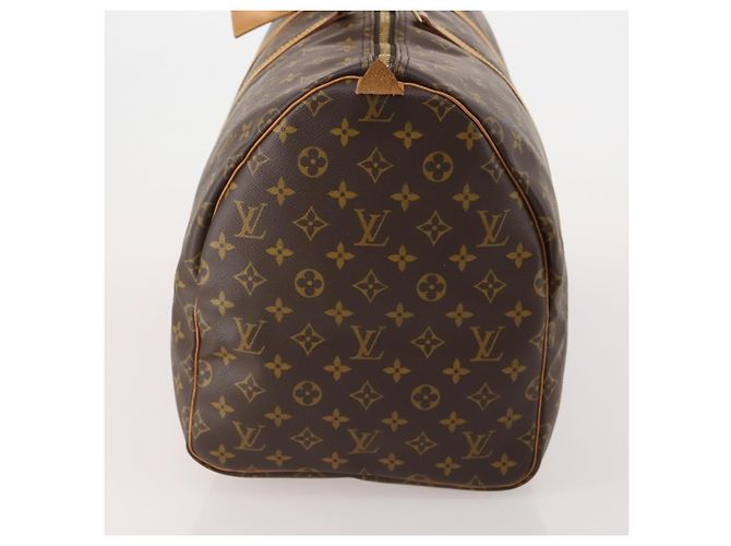 LOUIS VUITTON Monogram Keepall 55 Boston Bag M41424 LV Auth 196969V Monogramma - vista 4
