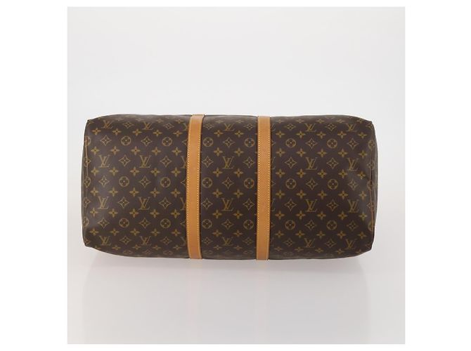 LOUIS VUITTON Monogram Keepall 55 Boston Bag M41424 LV Auth 196969V Monogramma - vista 9
