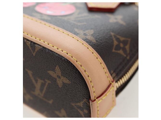 LOUIS VUITTON Monogram Cherry LVxYK Nano Alma Hand Bag M13416 LV Auth 203301SM Monogramma - vista 17