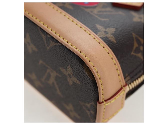 LOUIS VUITTON Monogram Cherry LVxYK Nano Alma Hand Bag M13416 LV Auth 203301SM Monogramma - vista 19