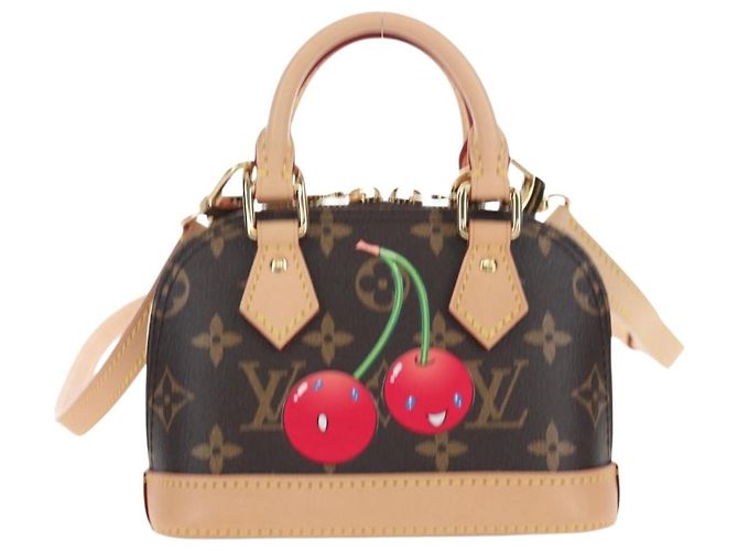 LOUIS VUITTON Monogram Cherry LVxYK Nano Alma Hand Bag M13416 LV Auth 203301SM Monogramma - vista 2