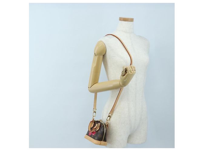 LOUIS VUITTON Monogram Cherry LVxYK Nano Alma Hand Bag M13416 LV Auth 203301SM Monogramma - vista 25