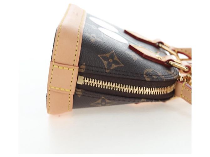 LOUIS VUITTON Monogram Cherry LVxYK Nano Alma Hand Bag M13416 LV Auth 203301SM Monogramma - vista 4