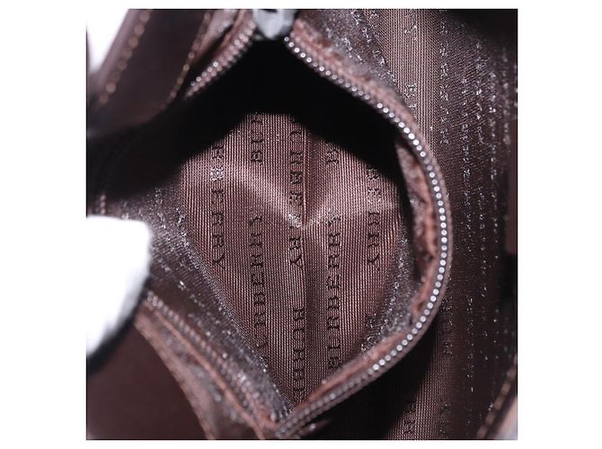 Borsa a tracolla BURBERRY Nova Check PVC Beige Auth 203002 - vista 20