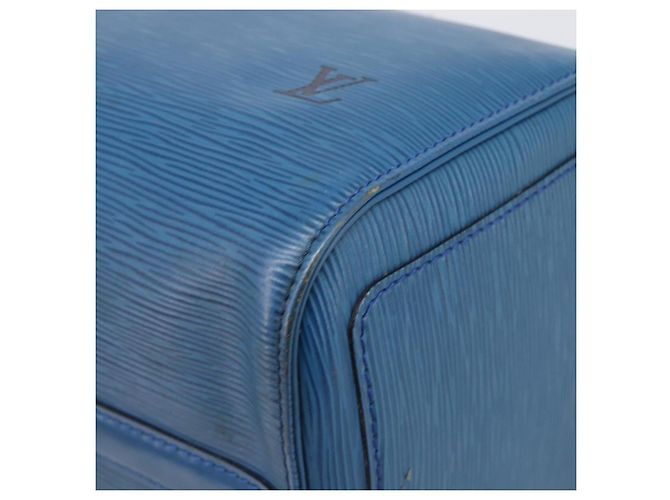 Borsa a mano LOUIS VUITTON Epi Speedy 35 Toledo Blue M42995 LV Auth BA15651 - vista 15