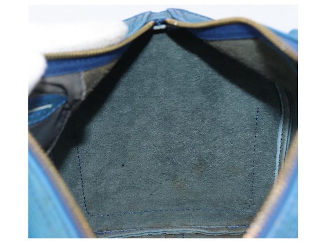 Borsa a mano LOUIS VUITTON Epi Speedy 35 Toledo Blue M42995 LV Auth BA15651 - vista 21