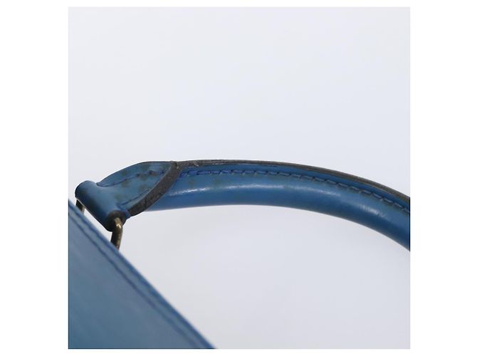 Borsa a mano LOUIS VUITTON Epi Speedy 35 Toledo Blue M42995 LV Auth BA15651 - vista 8