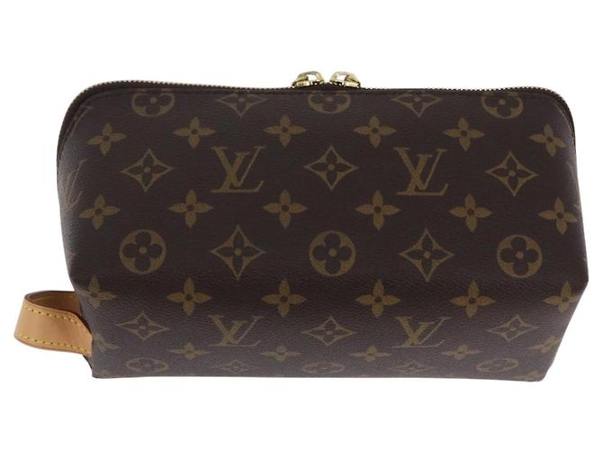 LOUIS VUITTON Monogram Shoe Care Kit Pouch M47925 LV Auth 200390A Monogramma - vista 13