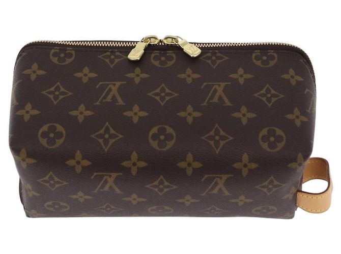 LOUIS VUITTON Monogram Shoe Care Kit Pouch M47925 LV Auth 200390A Monogramma - vista 3