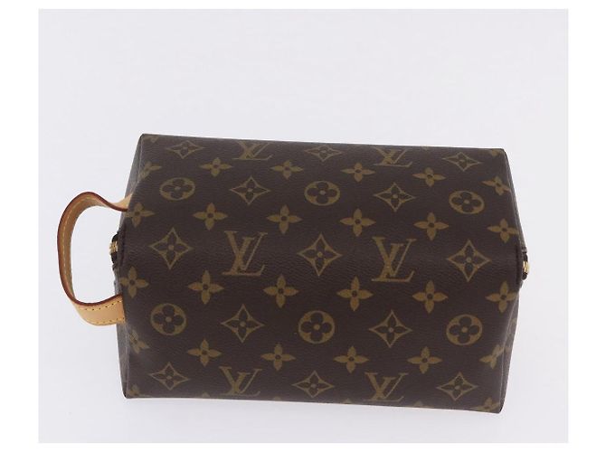 LOUIS VUITTON Monogram Shoe Care Kit Pouch M47925 LV Auth 200390A Monogramma - vista 6