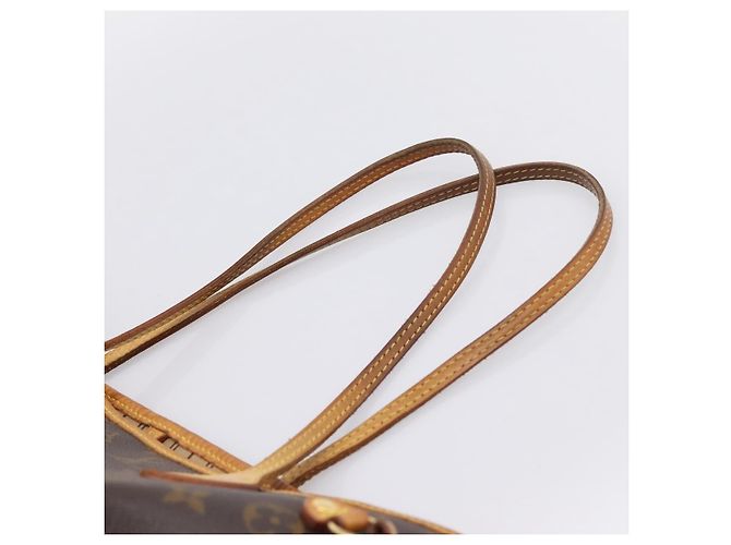 Borsa Tote LOUIS VUITTON Monogram Neverfull MM M40156 LV Auth 203165 Monogramma - vista 14