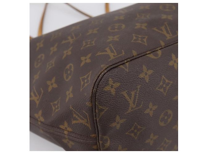 Borsa Tote LOUIS VUITTON Monogram Neverfull MM M40156 LV Auth 203165 Monogramma - vista 16