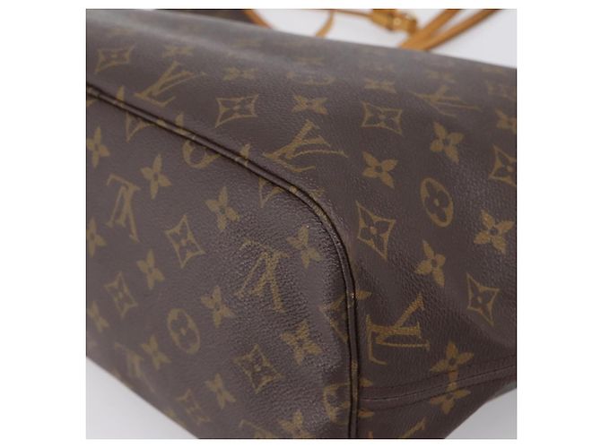 Borsa Tote LOUIS VUITTON Monogram Neverfull MM M40156 LV Auth 203165 Monogramma - vista 17